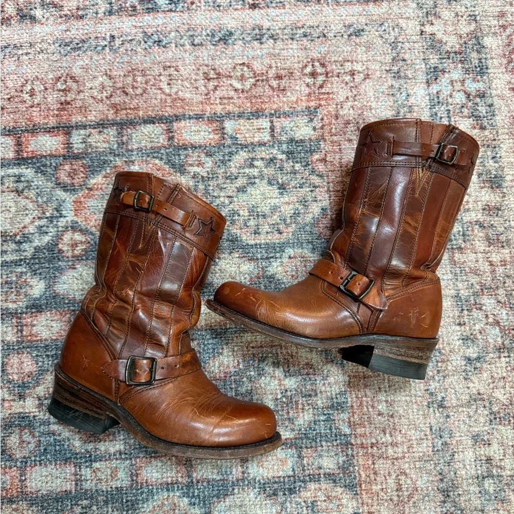Frye Women's Brown Leather Boots